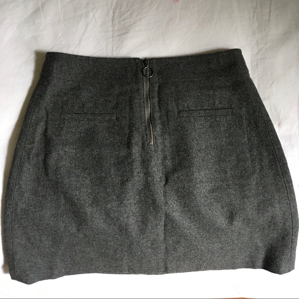 Madewell Wool Blend Skirt